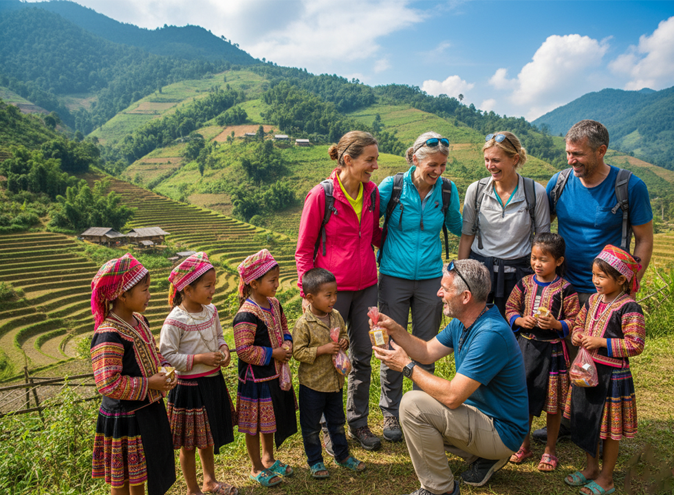 Tham quan - Thiện nguyện